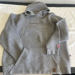 Jackson Hole Gray Men's Sweater Size Medium